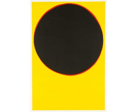 ‡ SIR TERRY FROST RA (1915-2003) colour lithograph - entitled, 'Black Sun', unnumbered, unsigned, 68 x 49cmsProvenance: priva