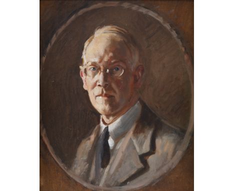 ATTRIBUTED TO WILLIAM CRAMPTON GORE (BRITISH, 1871-1946)Self Portrait
oil on board
46 x 37.5cm