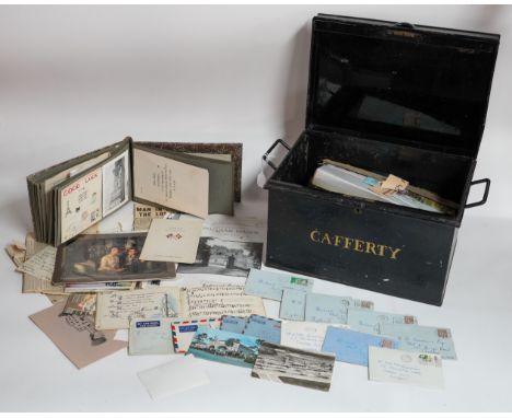 A QUANTITY OF PERSONAL EPHEMERA RELATING TO THE FAMILY OF MICHAEL SEVERNE AND TO SHAKENHURST HALLIncluding Estate documents a