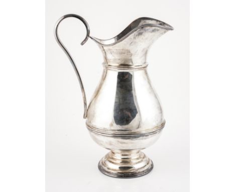A SILVER EWEROf baluster form, raised on a circular foot, height 30cm, London  1994, weight 922 gmsCondition Report;&nbsp; Th