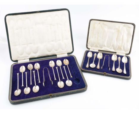 Set of Six Silver Tea Spoons - Sheffield cheapest 1923 - Charles William Fletcher