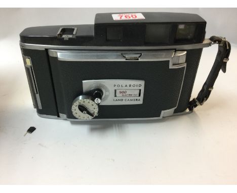 A Polaroid 900 electric eye land camera.