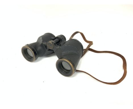 A 1944 WW2 Graticule Apart R E L Canada military binoculars