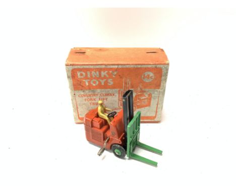 A boxed dinky toys Coventry climax fork lift truck. No Reserve.