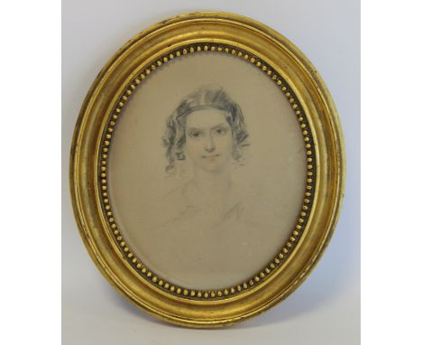 Early 19th Century School. Portrait of Charlotte Naomi Fitzmaurice (nee Shepherd), wife of George Lionel Fitzmaurice, mother 