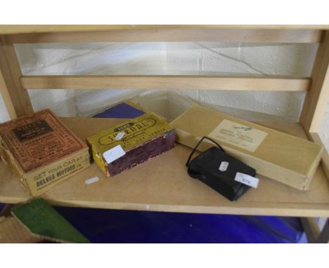 Vintage household items including Kelly's Directory of Norwich 1937, Arvin electric shaver, Empire electric trouser press etc