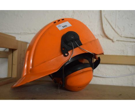 Chainsaw helmet