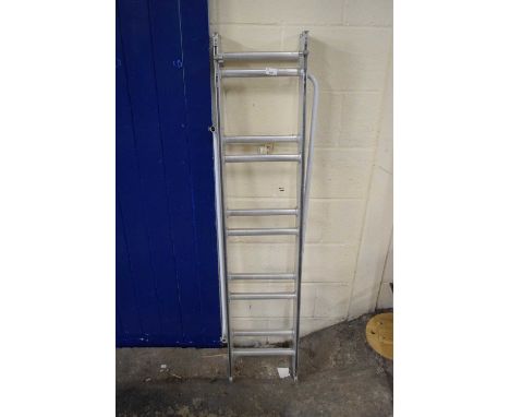 A small aluminium loft ladder