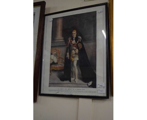Framed print of King Edward VIII