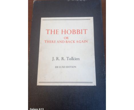 The Hobbit &amp; The Lord Of The Rings By J. R. R. Tolkien, De Luxe Edition, London,  1979. 