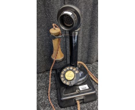 Vintage candlestick telephone [Cambridge 45365 station] 