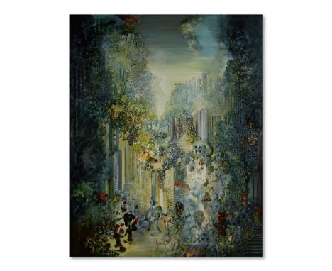 LJUBA (1934-2016)Grande Invasion  signé, inscrit et daté 'Grande invasion Ljuba Paris 1998' (au revers)huile sur toilePeint e