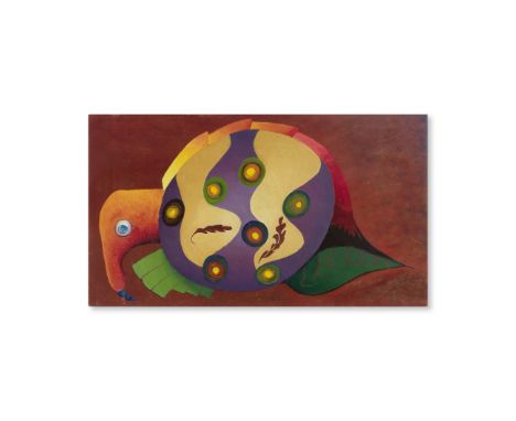GRACE PAILTHORPE (1883-1971)Sans titre signé avec les initiales de l'artiste et daté '24 Feb 1942-7. GWP' (au revers) huile e