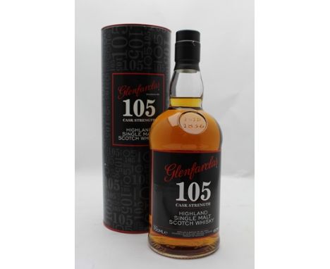 GLENFARCLAS 105 CASK STRENGTH Highland Malt Scotch Whisky, 60%, 1 bottle in tube 