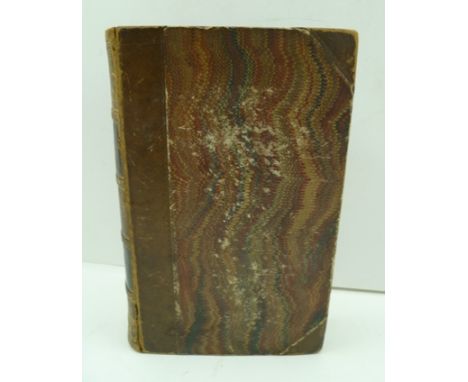 "THE WORKS OF LORD BYRON" (including the suppressed poems) complete in one half calf volume, with facsimile "Vampire" letter,
