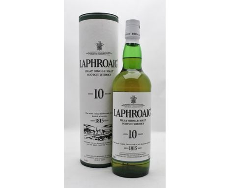 LAPHROAIG Islay Single Malt Scotch Whisky, aged 10 years, 40% vol., 1 bottle in tube 