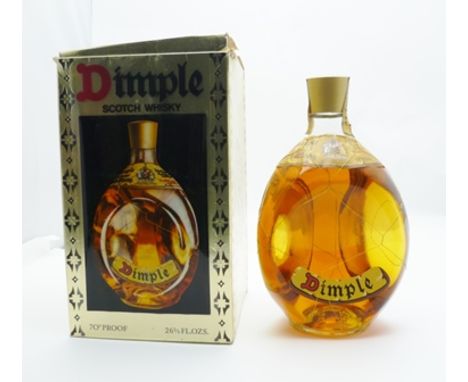 DIMPLE HAIG Scotch Whisky 70% proof, 26 2/3 fl.ozs, in original box 