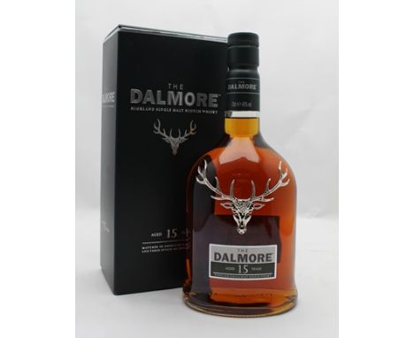 THE DALMORE Highland Malt Scotch Whisky, aged 15 years, 40% vol., 1 bottle boxed 