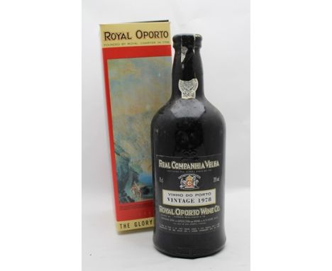 REAL COMPANHIA VELHA 1978 vintage port, 1 bottle boxed 