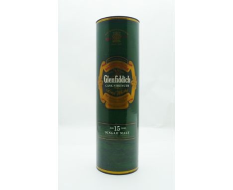 GLENFIDDICH 15 year old Cask Strength Single Malt Scotch Whisky, 51%, 1 x 70cl bottle, in presentation tube 