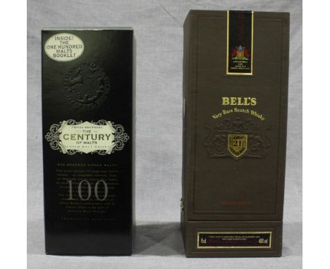 A Bottle of Bells Very Rare Scotch Whisky Aged 21 years, 40% Vol, 75cl, in original box, together with a Chivas Brothers 'The