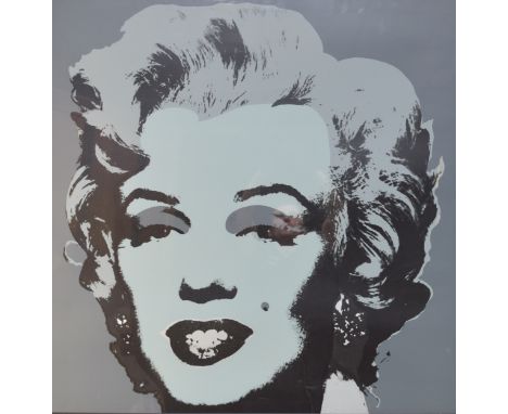 After Andy Warhol (American 1928-1987) Marilyn Monroe, lithograph, measurements 91 x 91 cm, frame 98 x 98 cm