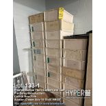 MFG Toteline Fiberglass Storage Totes, Stackable, NSF Certified