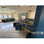Partial lab as pictured. 39 linear feet with one hood (NOTE: BENCH TOPS NOT INCLUDED)