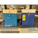 Lot of (2) Flow Sciences FS4000 Air Chamber 4" ID with Serial 7-F-28-8
