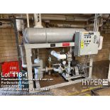 Heat Exchanger skid with Bell & Gossett 1510 Pump System, 460 VAC, 3 Phase, 5 HP, Serial 1VL286177