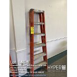 Louisville Ladder FS1506 6 ft Fiberglass Step Ladder, 300 lbs Capacity