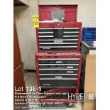 Craftsman Tool Chest with Tools, 8 Drawers, Red and Black