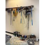 Assorted Electrical Wire Spools, Various Colors & Gauges, Copper Material, Weller Solder iron, condu