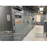 Square-D Power-Cast Transformer, 200 kVA, 2- 150KVA and 1- 45 KVA transformers and panels and motor
