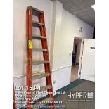 Werner FM1008 8 ft Fiberglass Step Ladder, Type 1A, 300 lbs Capacity