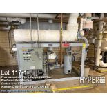 Heat Exchanger skid with Bell & Gossett EAD 3E-460S BF Pump, 460 VAC, 3 Phase, 3 HP, 160 PSI