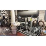 ITT Industries Heat Exchanger System, 150 PSI, 350 deg. F, 10 HP Motors, Serial 540-00016-100