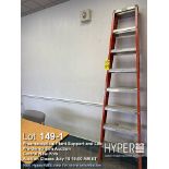 Louisville Ladder FS1508 Fiberglass Step Ladder, 8 ft Height, 300 lbs Capacity