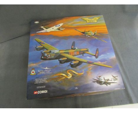Boxed ltd edn Corgi 1:72 The Aviation Archive Battle of Britain Memorial Flight set with Avro Lancaster EE176 'Mickey the Moo