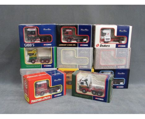 Eleven boxed 1:50 Ltd Edn Corgi cabs including CC13208, CC12108, CC13210, CC12904, CC12214, CC12706, CC12417, CC12107, CC1270