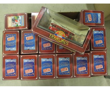 16 Boxed Corgi Tramlines