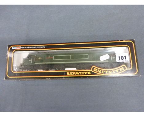 Boxed Mainline OO gauge 1CO-CO1 Green The Lancashire Fusilier Diesel engine