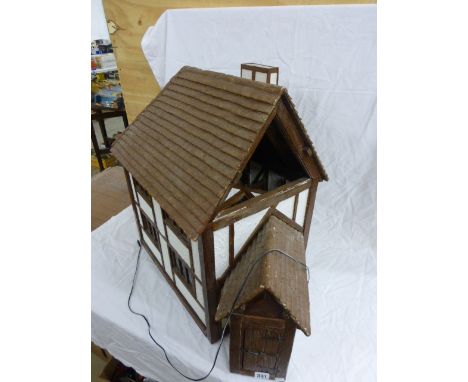 Electric light up Dolls house in style of period house