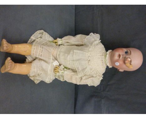 K & R repair Doll with loose eye 32'' approx