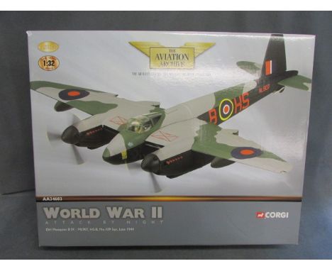 Boxed Corgi The Aviation Archive 1:32 AA34603 World War II Attack by Night DH Mosquito B IX - ML907