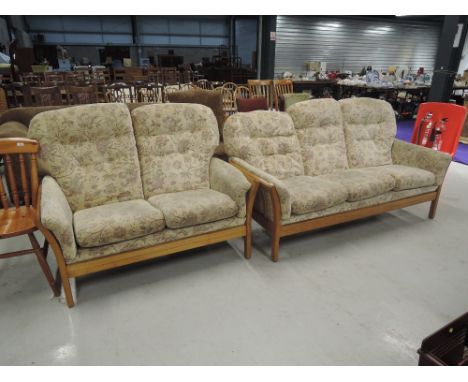 A modern Ercol lounge suite