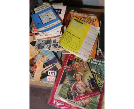 Shelf of mixed ephemera to include Ordnance Survey maps. P&amp;P Group 2 (£18+VAT for the first lot and £3+VAT for subsequent