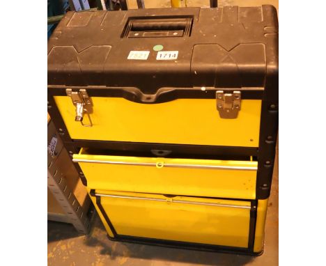 Toolbox on wheels. Not available for in-house P&amp;P, contact Paul O'Hea at Mailboxes on 01925 659133 