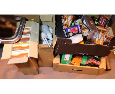 Large quantity of mixed electric light bulbs. Not available for in-house P&amp;P, contact Paul O'Hea at Mailboxes on 01925 65