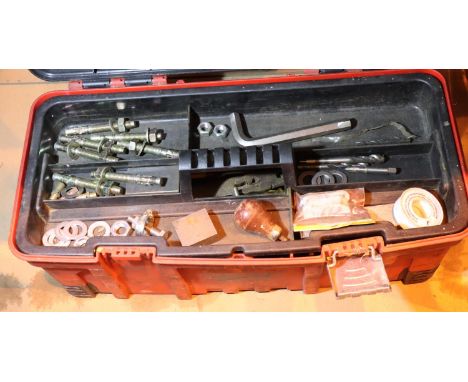 Toolbox of mixed tools. Not available for in-house P&amp;P, contact Paul O'Hea at Mailboxes on 01925 659133 